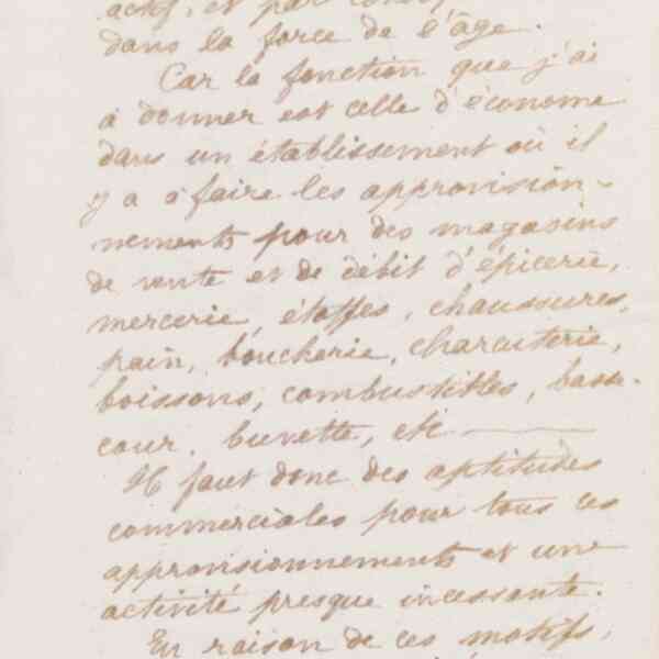Jean-Baptiste André Godin à monsieur Gauché, 16 janvier 1874