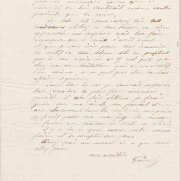 Jean-Baptiste André Godin à François Cantagrel, 19 avril 1864