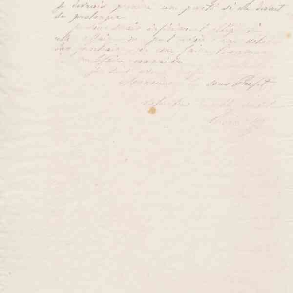 Jean-Baptiste André Godin au sous-préfet de l'arrondissement de Vervins, 9 février 1867