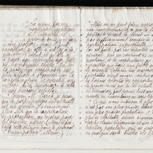 Marie Moret à Lucien March, 18 août 1894