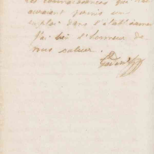 Jean-Baptiste André Godin à monsieur Sirieix, 30 novembre 1872