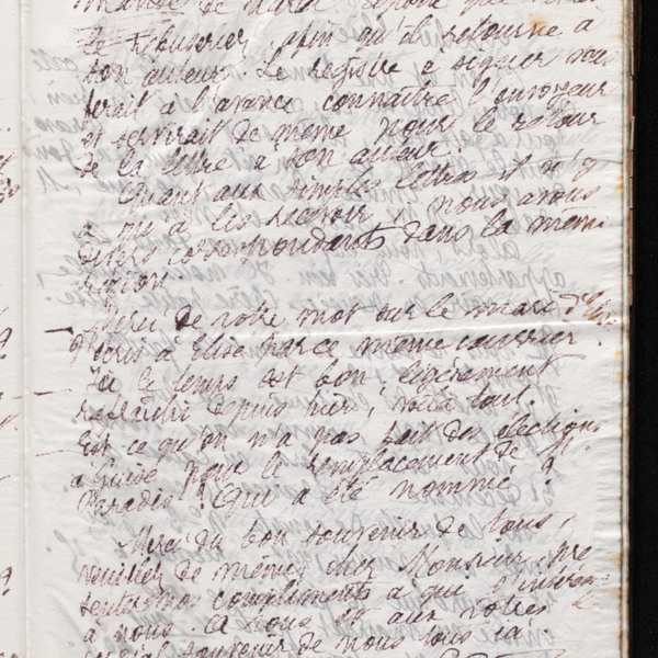 Marie Moret à Pierre-Alphonse Doyen, 26 janvier 1895