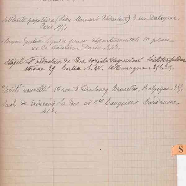 Registre CNAM FG 42 (7) - Index