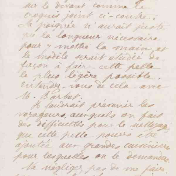 Jean-Baptiste André Godin à monsieur Delaruelle, 10 janvier 1874