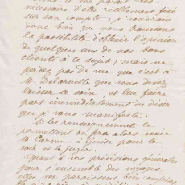 Jean-Baptiste André Godin à Alfred Denisart, 6 décembre 1873