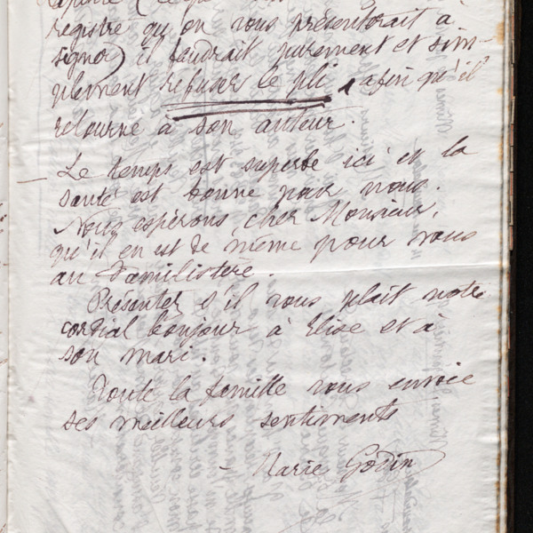 Marie Moret à Pierre-Alphonse Doyen, 23 janvier 1895