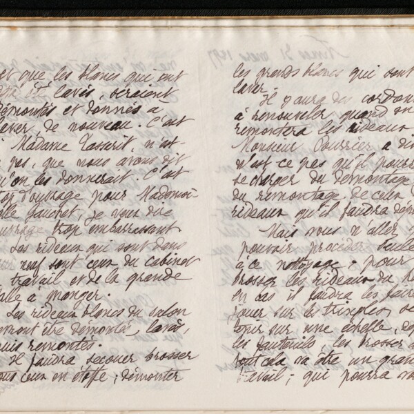 Marie Moret à Eugénie Louis, 31 mars 1897