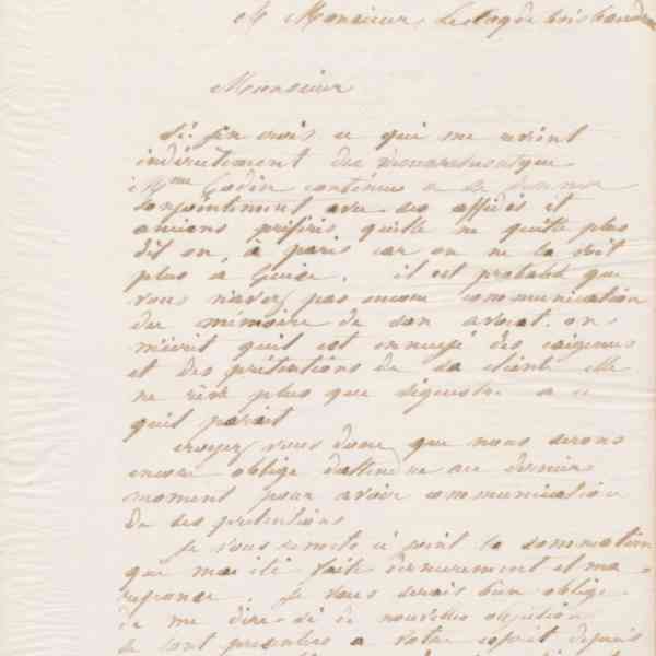 Jean-Baptiste André Godin à André Lecoq de Boisbaudran, 28 mars 1868
