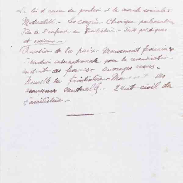Marie Moret à Jules Édouard Baré, 21 septembre 1889