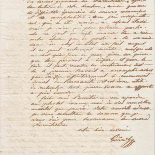 Jean-Baptiste André Godin à Auguste Oyon, 4 mai 1865