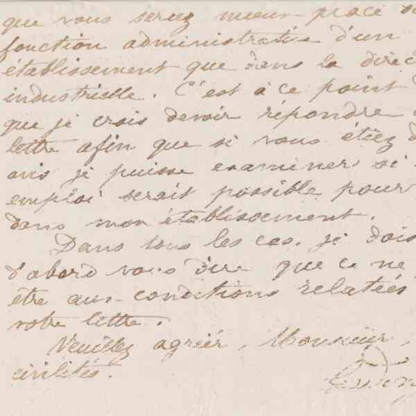 Jean-Baptiste André Godin à monsieur J. Caron, 11 avril 1873