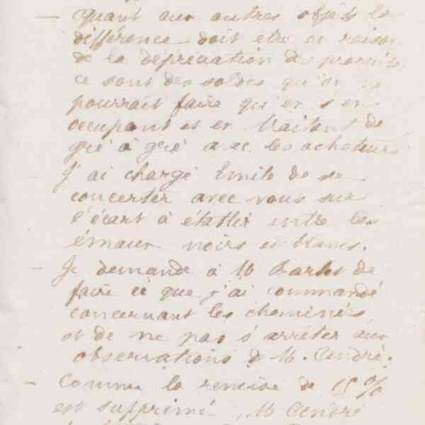 Jean-Baptiste André Godin à Alfred Denisart, 1er février 1874