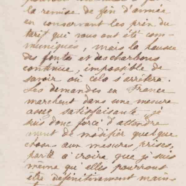 Jean-Baptiste André Godin à Eugène André, 18 février 1873