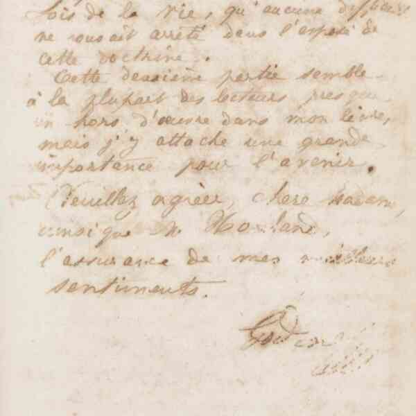 Jean-Baptiste André Godin à Marie Howland, 25 février 1872