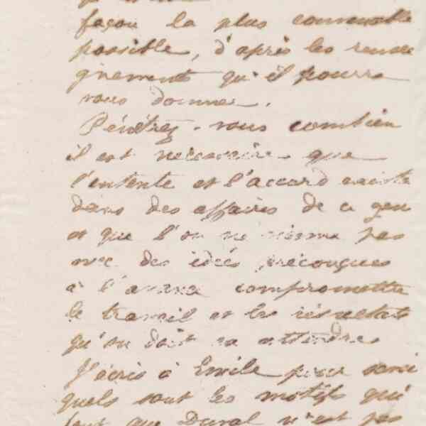 Jean-Baptiste André Godin à Eugène André, 19 mars 1873