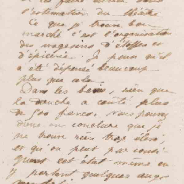 Jean-Baptiste André Godin à monsieur Lesne, 31 janvier 1873