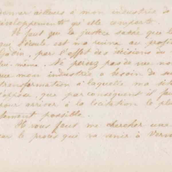 Jean-Baptiste André Godin à Guillaume Ernest Cresson, 1er mai 1872