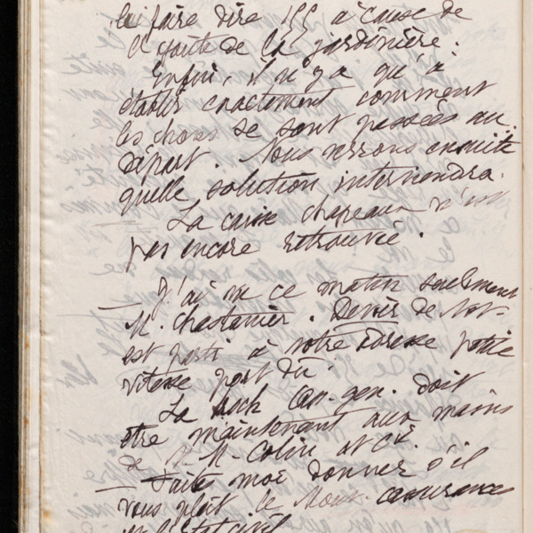 Marie Moret à Henri Buridant, 10 novembre 1897