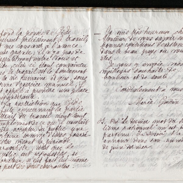 Marie Moret à Édouard de Pompéry, 6 janvier 1895