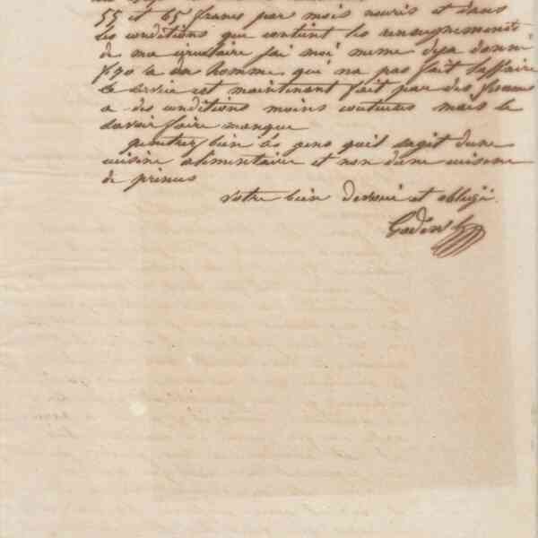 Jean-Baptiste André Godin à François Cantagrel, 25 novembre 1861