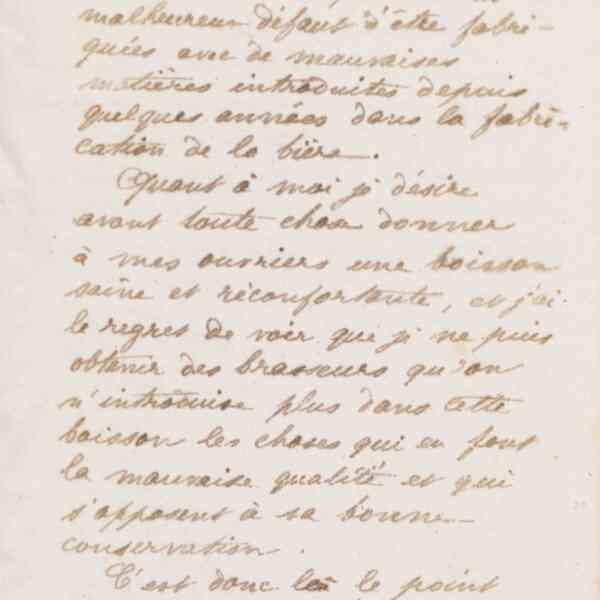 Jean-Baptiste André Godin à monsieur Geoffroy, 2 décembre 1873