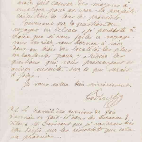 Jean-Baptiste André Godin à monsieur Delaruelle, 7 décembre 1873