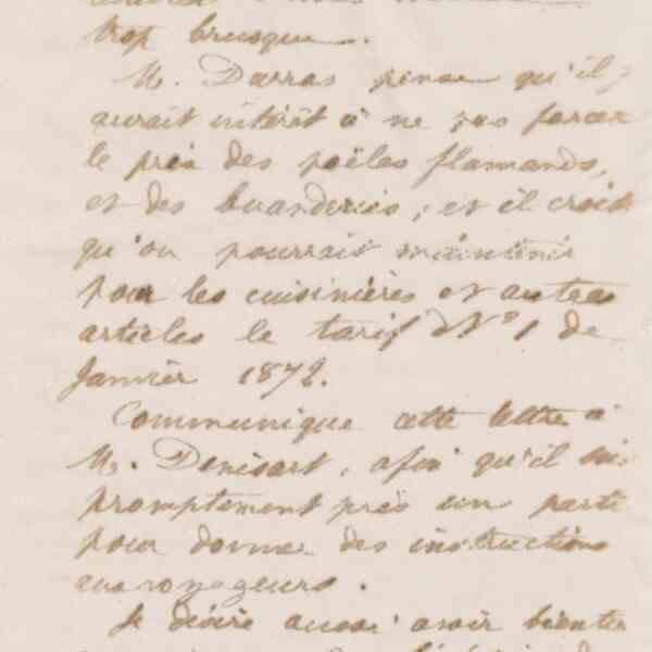 Jean-Baptiste André Godin à Émile Godin, 17 janvier 1873