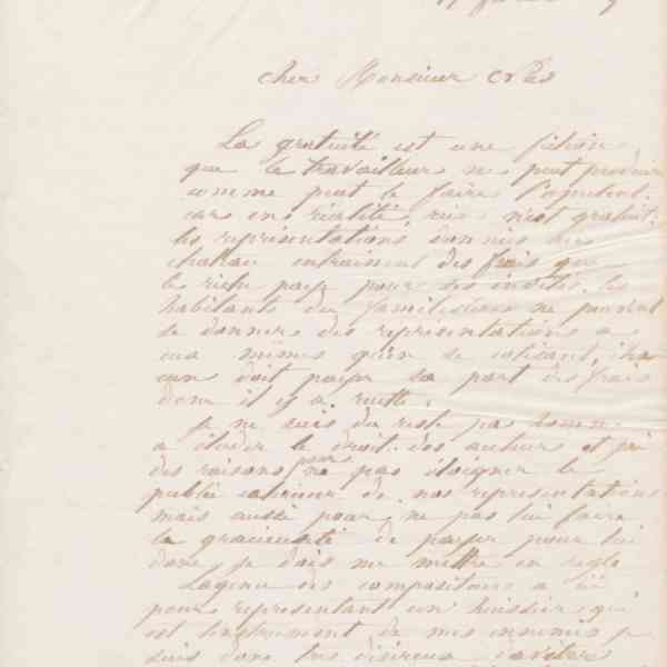 Jean-Baptiste André Godin à Eugène Nus, 17 février 1869