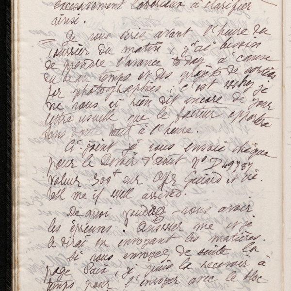 Marie Moret à Jules Pascaly, 24 juillet 1897