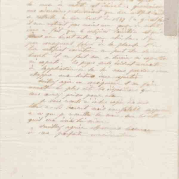 Jean-Baptiste André Godin à messieurs Dureteste et Bertrand, 6 février 1862