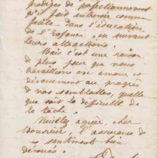 Jean-Baptiste André Godin à Édouard Raoux, 28 décembre 1872