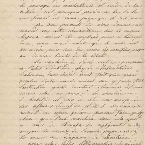 Jean-Baptiste André Godin aux gérants de La Démocratie Pacifique et à l'École sociétaire, 20 [septembre 1849]