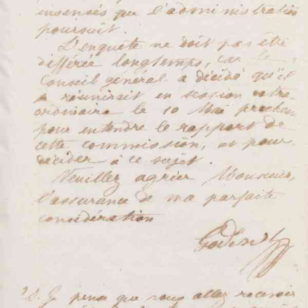 Jean-Baptiste André Godin à Athanase Cucheval-Clarigny, 20 avril 1874