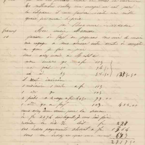 Jean-Baptiste André Godin à monsieur Lefébure, 5 mai 1848