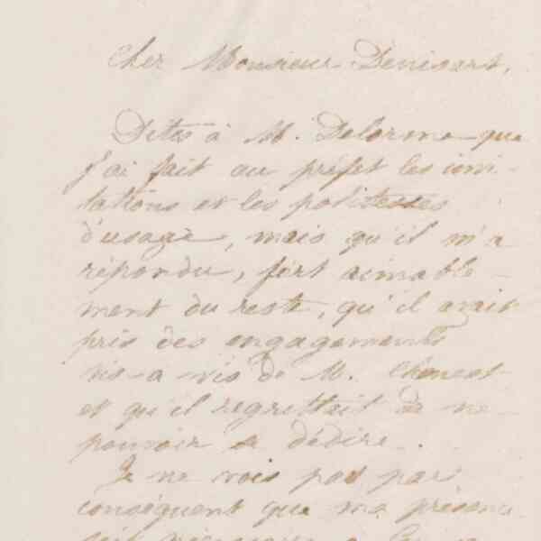 Jean-Baptiste André Godin à Alfred Denisart, 5 juillet 1873