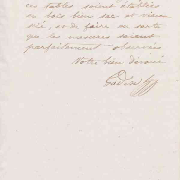 Jean-Baptiste André Godin à Édouard Mambour, 10 septembre 1873