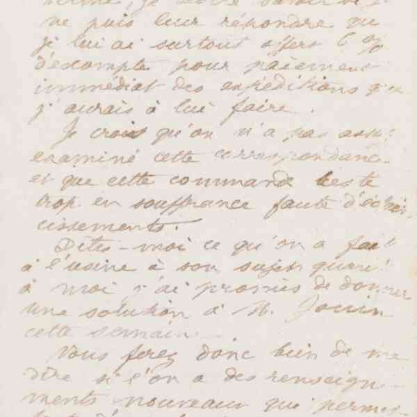 Jean-Baptiste André Godin à monsieur Delaruelle, 25 décembre 1873