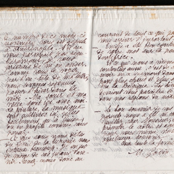 Marie Moret à Alexandre Antoniadès, 28 novembre 1894