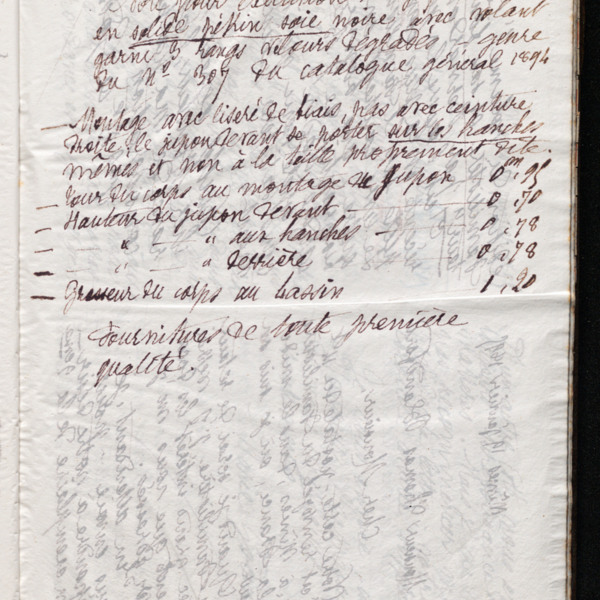 Marie Moret aux directeurs du Bon Marché, 16 janvier 1895