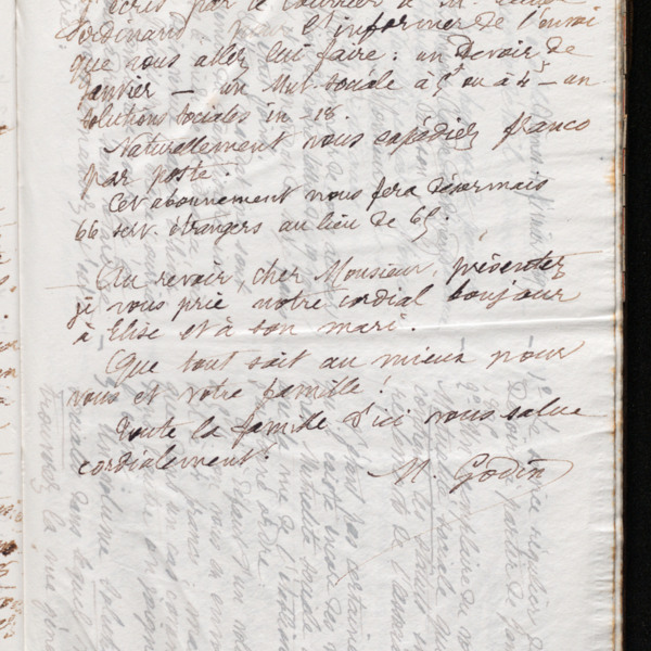 Marie Moret à Pierre-Alphonse Doyen, 4 février 1895