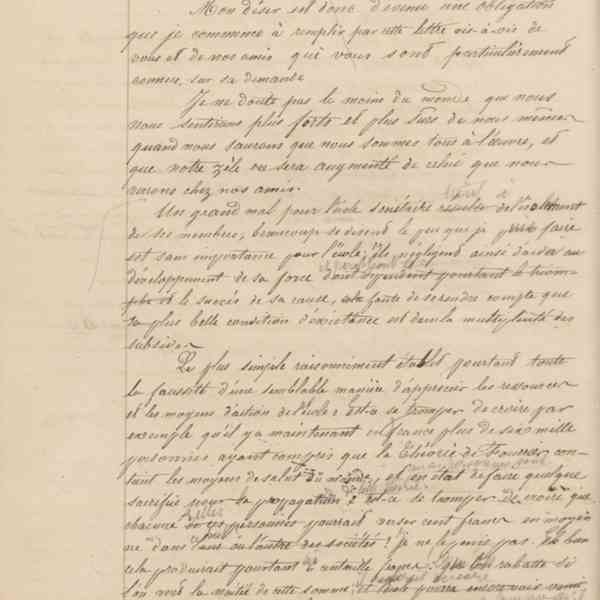 Jean-Baptiste André Godin aux phalanstériens, 3 octobre 1849
