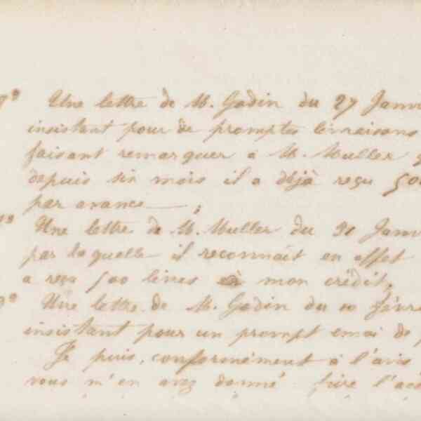 Jean-Baptiste André Godin à Germain Marie Maxime Desnoyers, 28 mai 1872