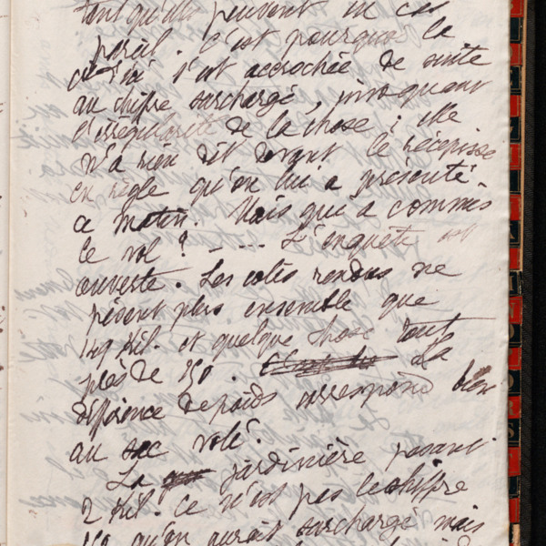 Marie Moret à Henri Buridant, 10 novembre 1897