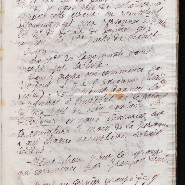 Marie Moret à Pierre-Alphonse Doyen, 15 janvier 1895