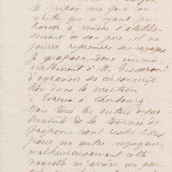 Jean-Baptiste André Godin à Alfred Denisart, 3 juillet 1873