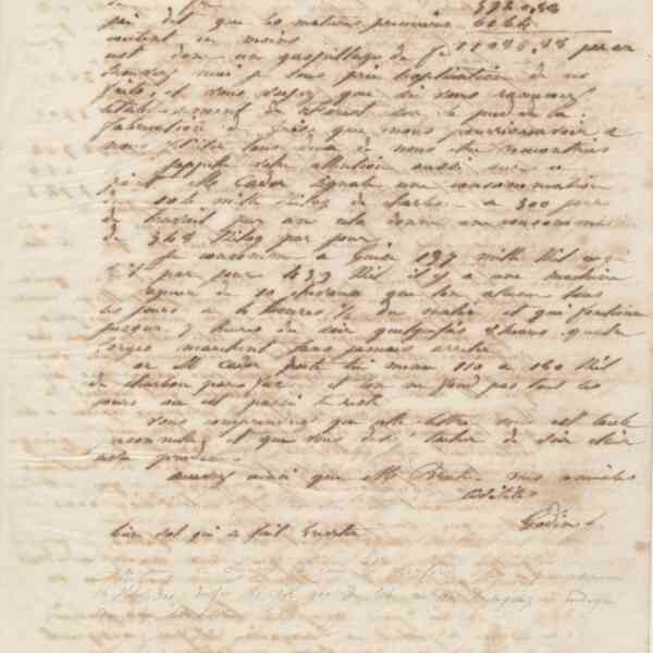 Jean-Baptiste André Godin à Alexandre Brullé, 21 juillet 1855