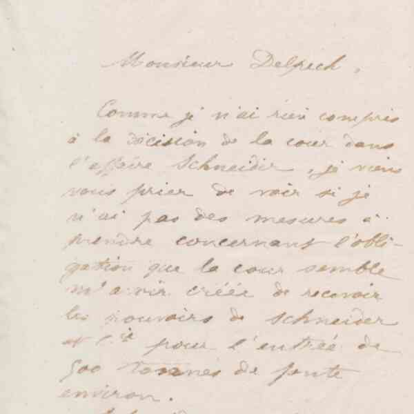 Jean-Baptiste André Godin à Alphonse Delpech, 13 juin 1873