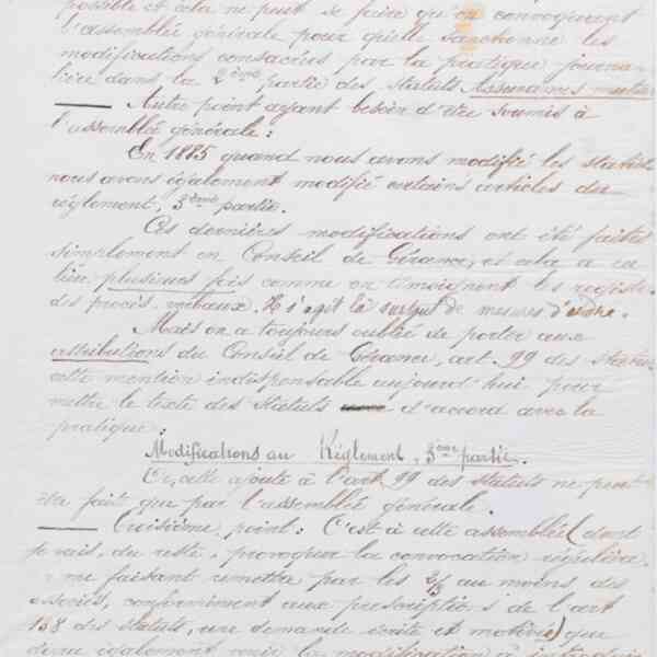 Marie Moret à Gaston Ganault, 16 mars 1888