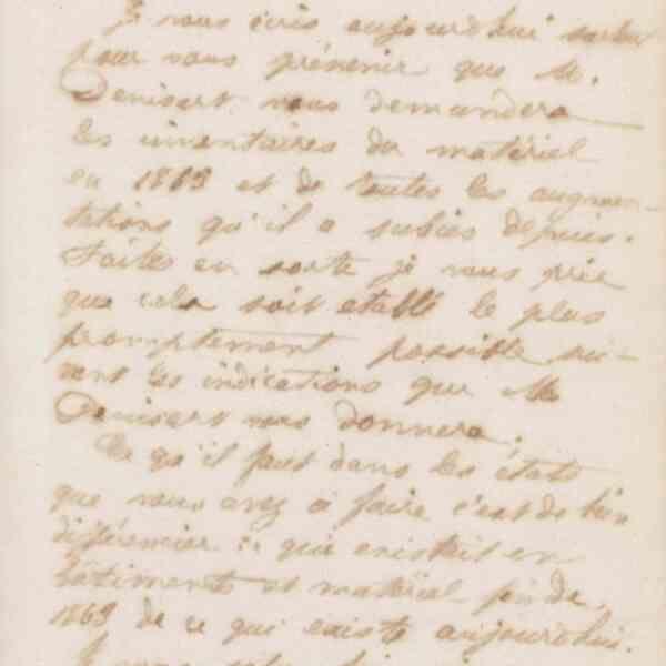 Jean-Baptiste André Godin à Eugène André, 7 mai 1872