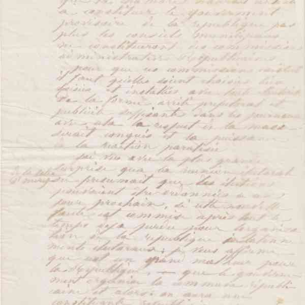 Jean-Baptiste André Godin à Anatole de La Forge, 27 septembre 1870